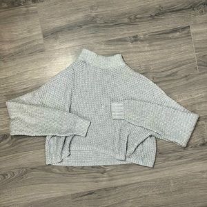 Grey Turtleneck Sweater - Hollister